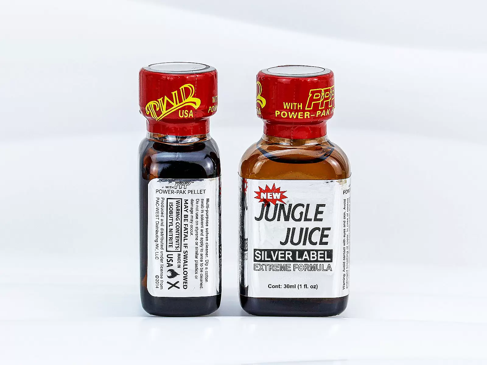 Chai hít Jungle Juice Silver Label 30ml giúp tăng cảm giác hưng phấn