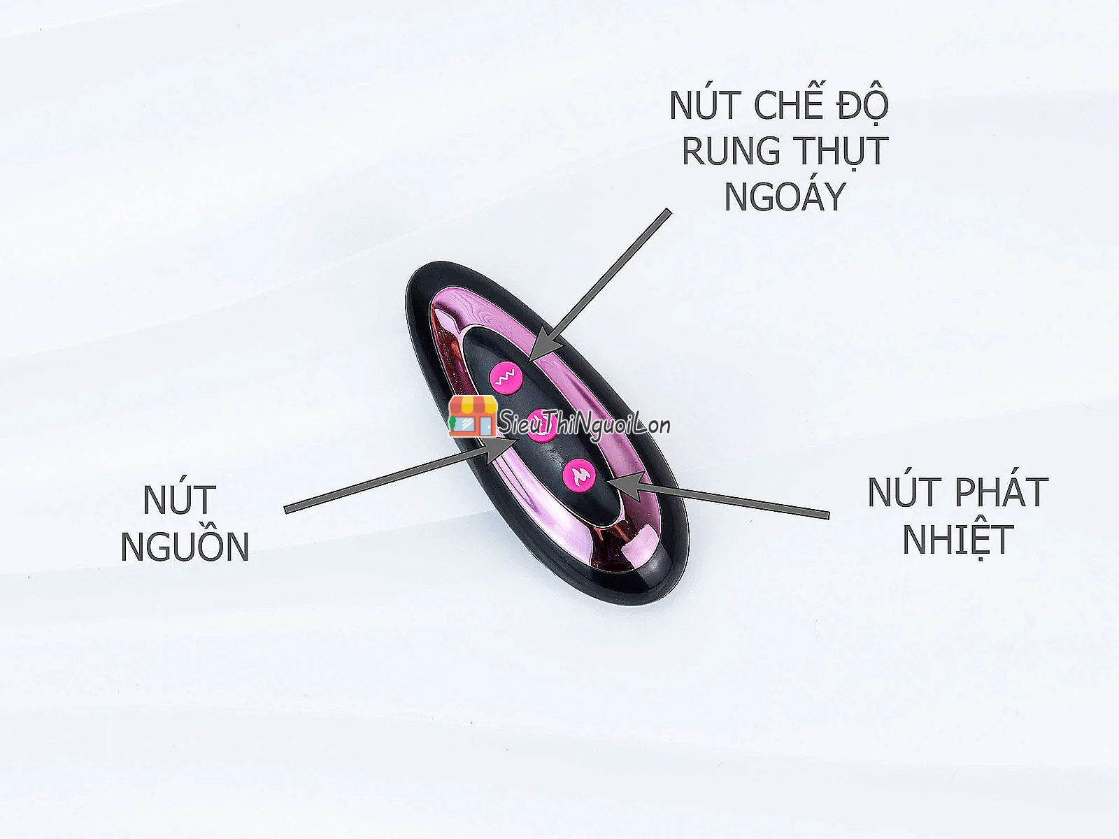 Dương vật giả có đế rung thụt cực mạnh phát nhiệt kèm điều khiển từ xa