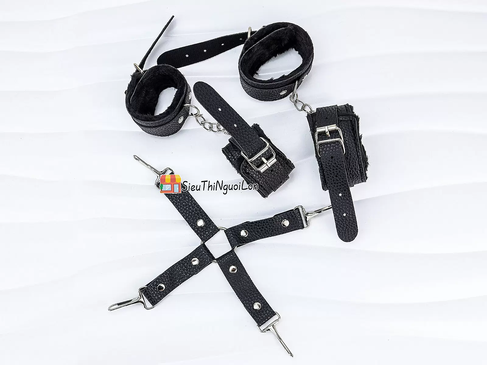 Bộ đồ chơi bạo dâm 10 món màu đen quyến rũ khơi dậy cảm xúc mới lạ