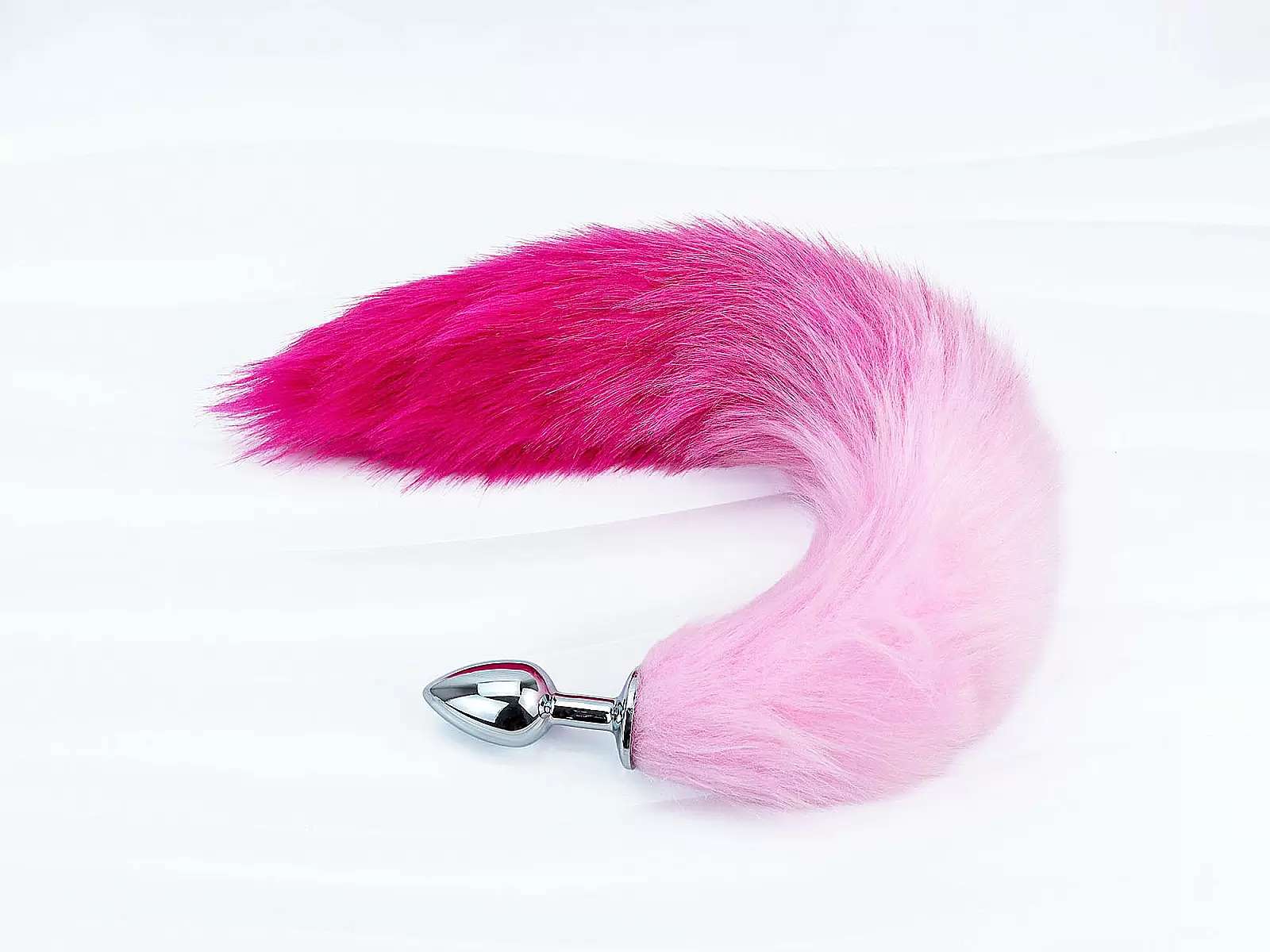 Dụng cụ kích thích inox hậu môn đuôi chồn hồng