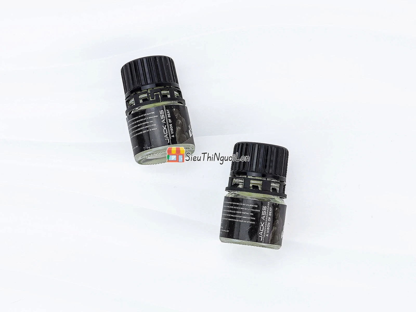 Chai hít khô dạng viên Jack Ass mang lại cảm giác thư giãn, hưng phấn nhanh chóng