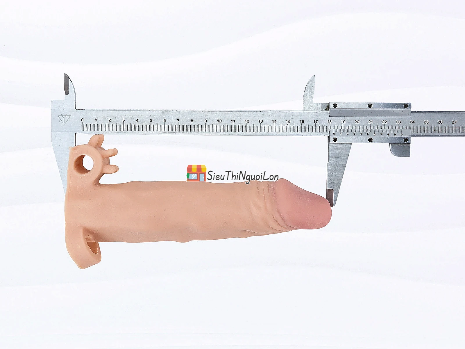 Bao cao su đôn dên có quai đeo Lovetoy X-Tender rung gốc