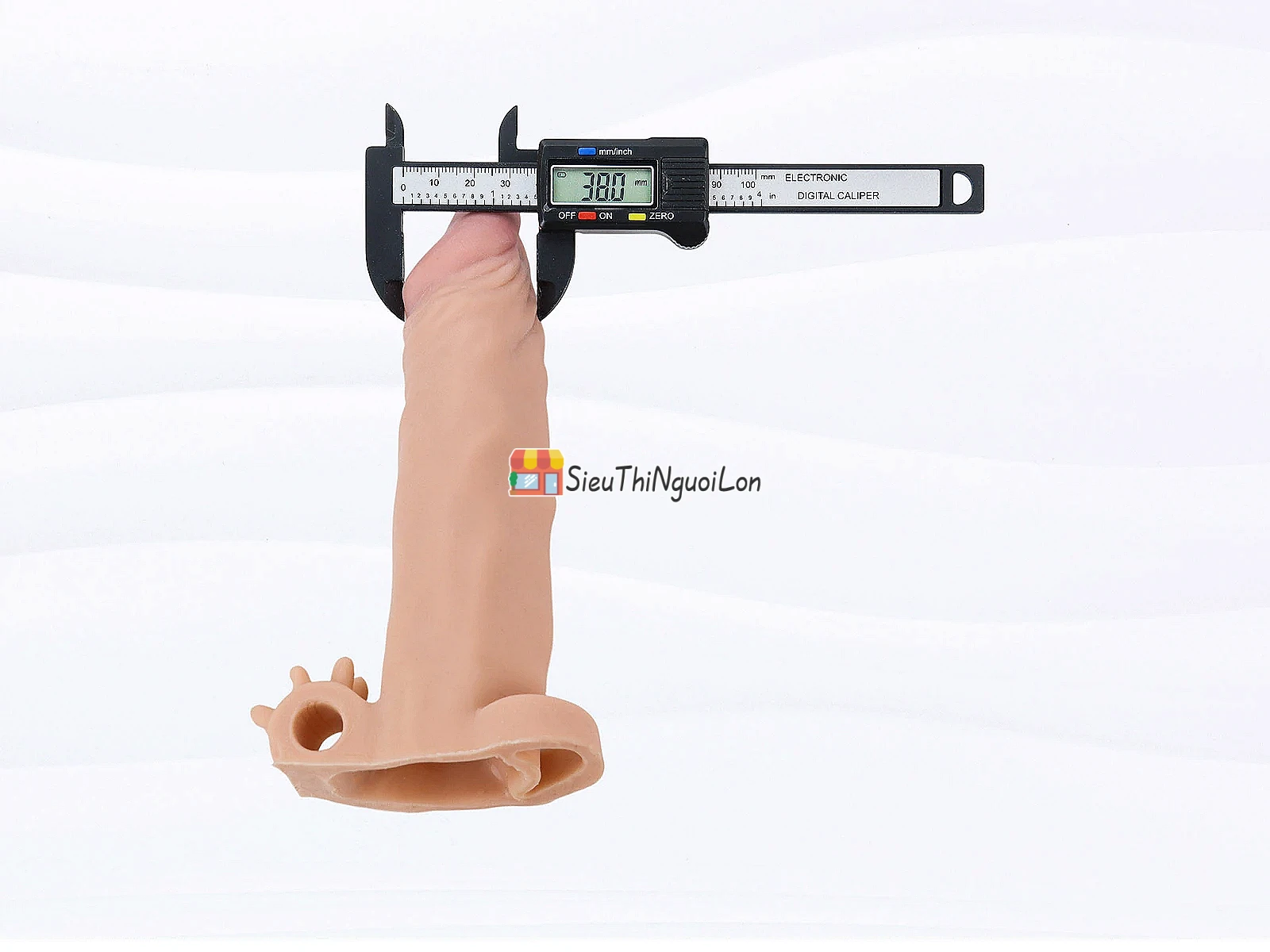 Bao cao su đôn dên có quai đeo Lovetoy X-Tender rung gốc