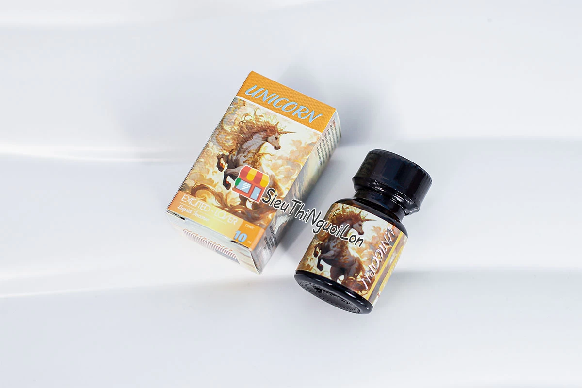 Chai hít Popper Unicorn 10ml tăng cảm giác hưng phấn