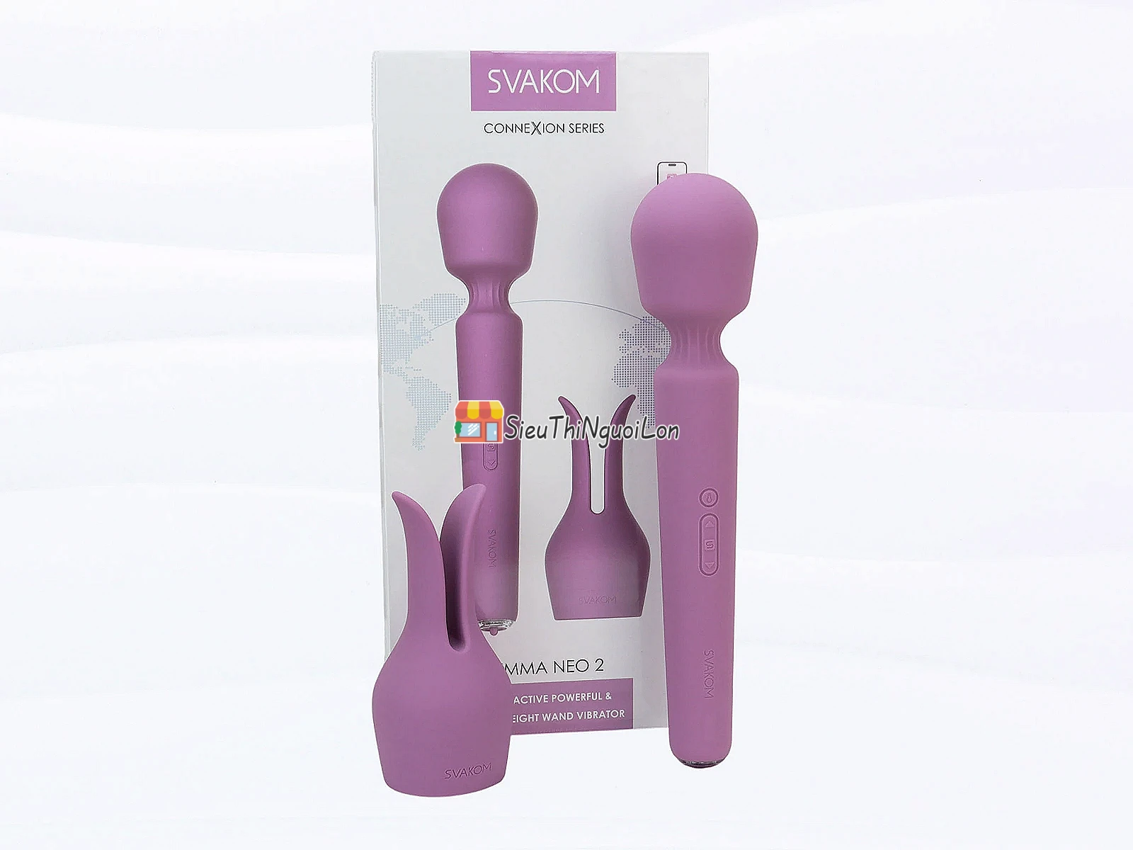 Máy massage điểm G Svakom Emma Neo 2 kết nối qua app điều khiển từ xa