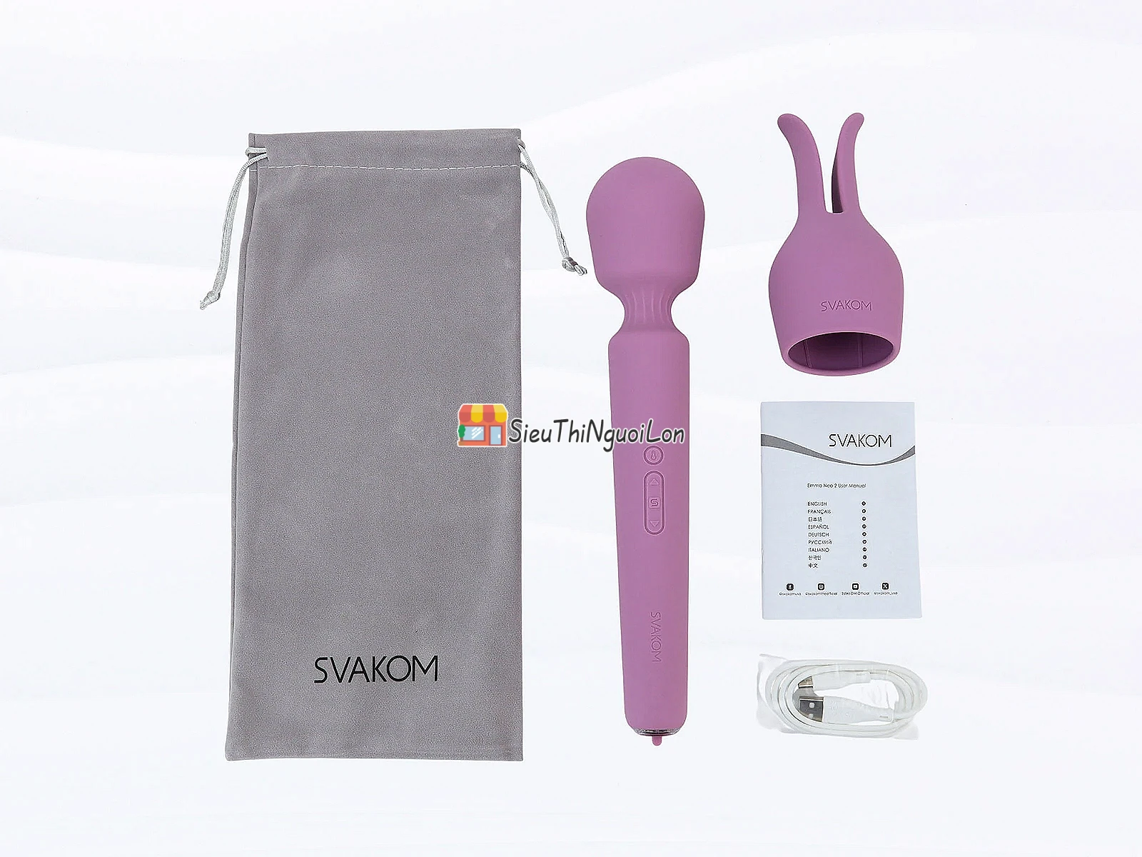 Máy massage điểm G Svakom Emma Neo 2 kết nối qua app điều khiển từ xa
