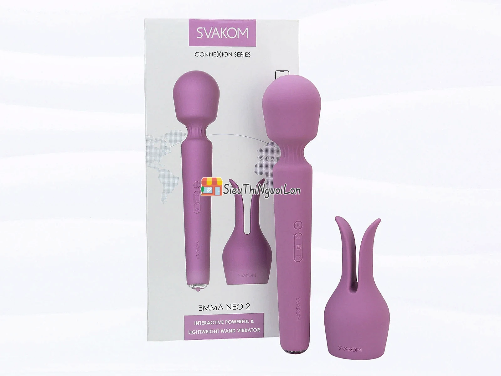 Máy massage điểm G Svakom Emma Neo 2 kết nối qua app điều khiển từ xa