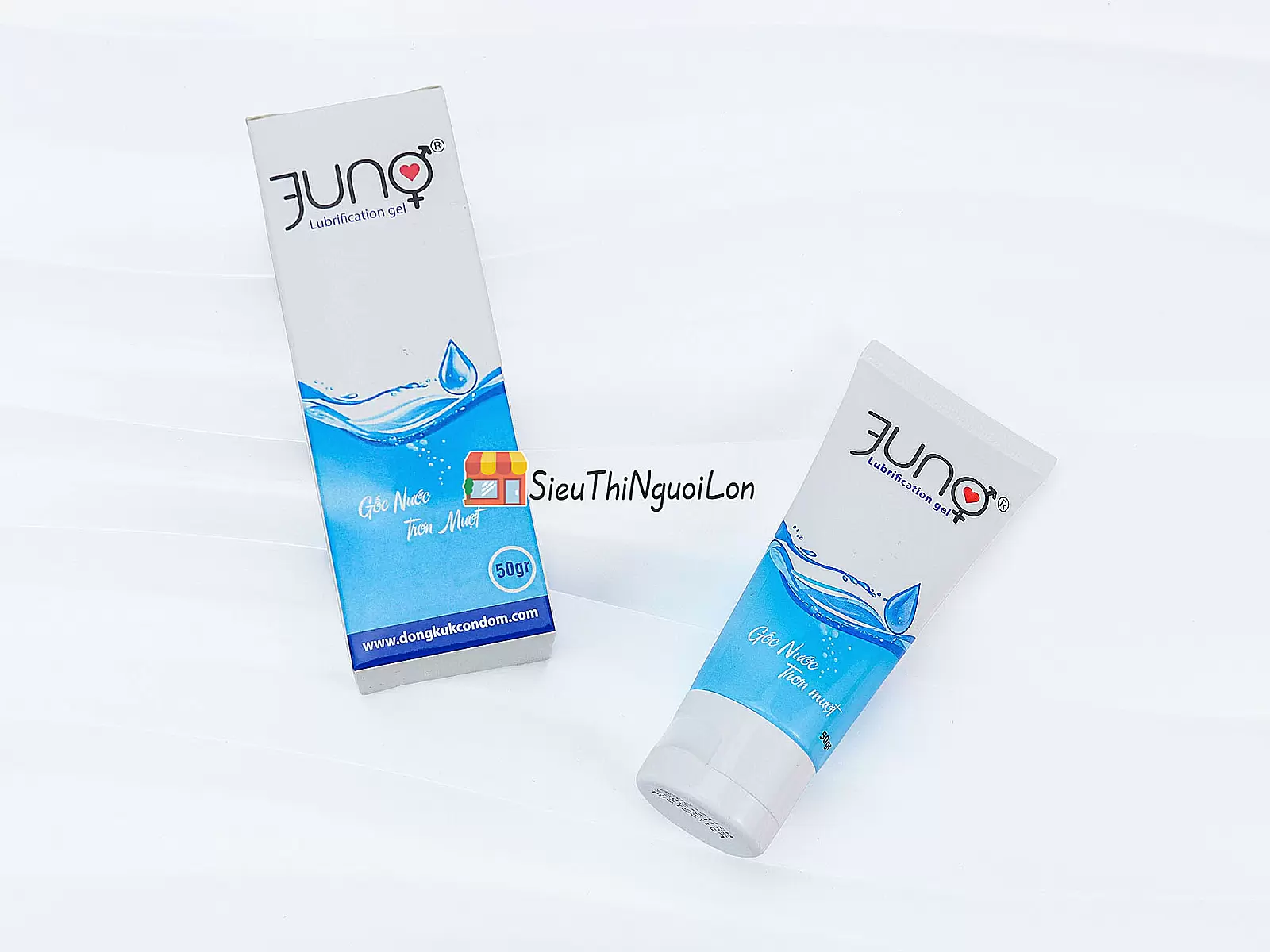 Gel bôi trơn gốc nước trơn mượt JUNO 50gr