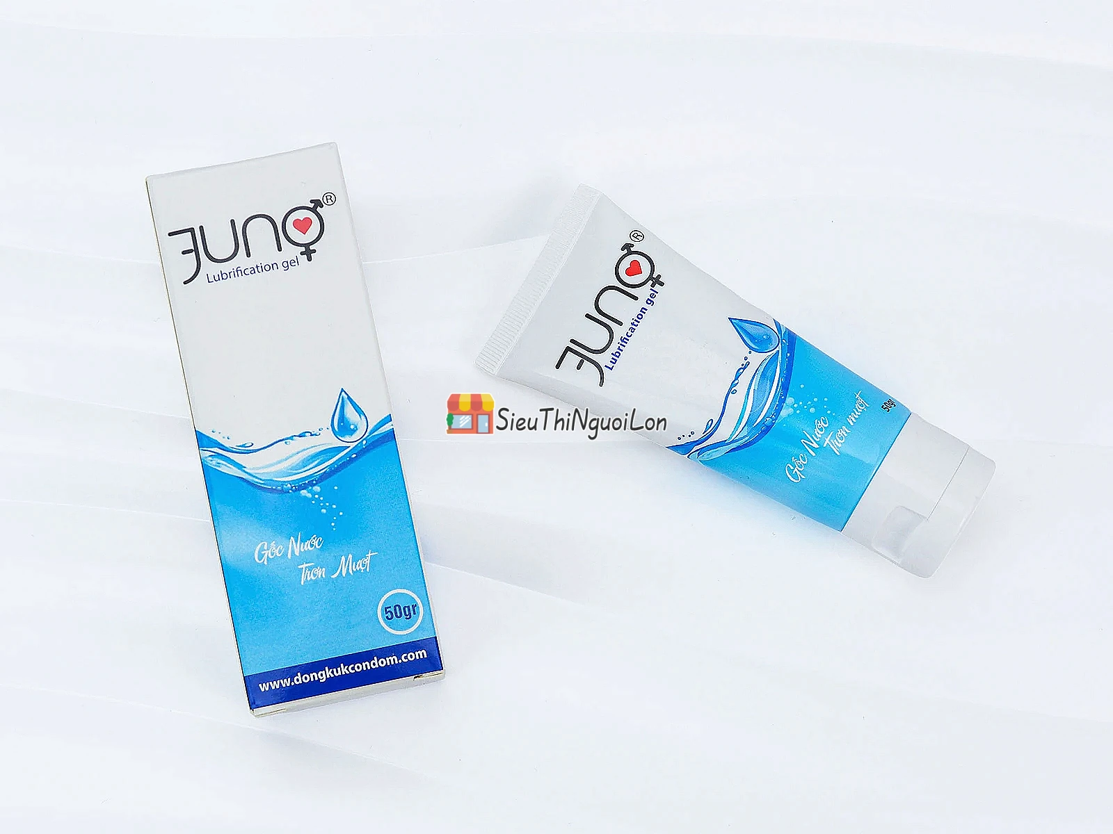 Gel bôi trơn gốc nước trơn mượt JUNO 50gr