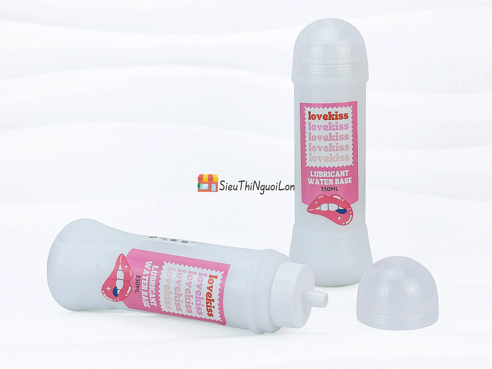 Gel bôi trơn Love Kiss Water Base 330ml gốc nước an toàn, bôi trơn mượt mà