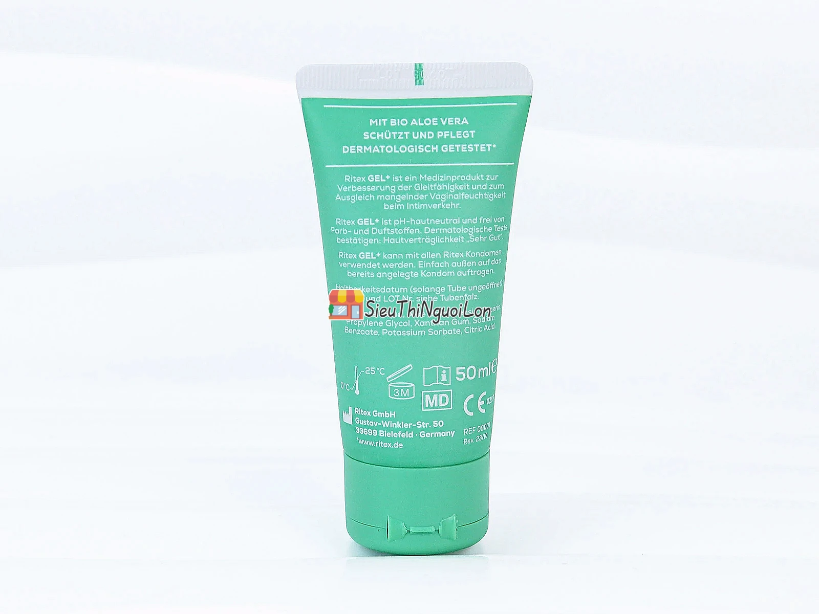 Gel bôi trơn lô hội Ritex GEL+ bổ sung độ ẩm nhâp khẩu Đức