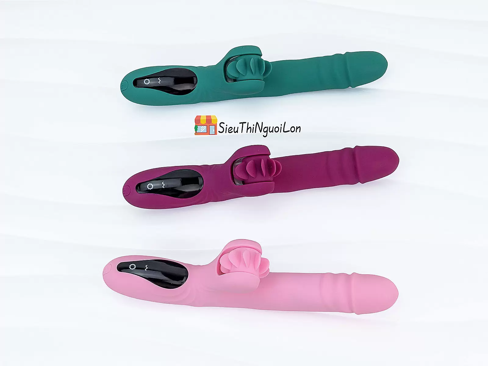 Máy massage Yeain Vibrators xoay – thụt – rung – liếm – sưởi ấm cảm ứng
