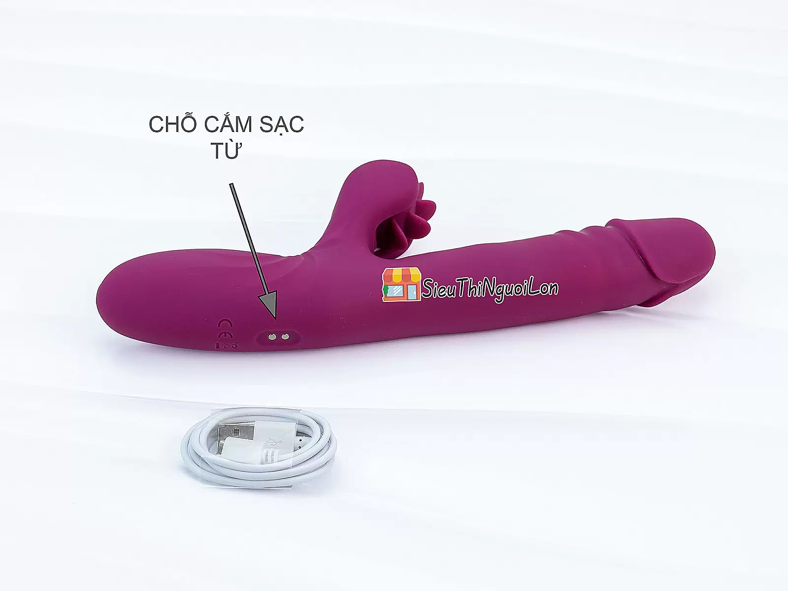 Máy massage Yeain Vibrators xoay – thụt – rung – liếm – sưởi ấm cảm ứng