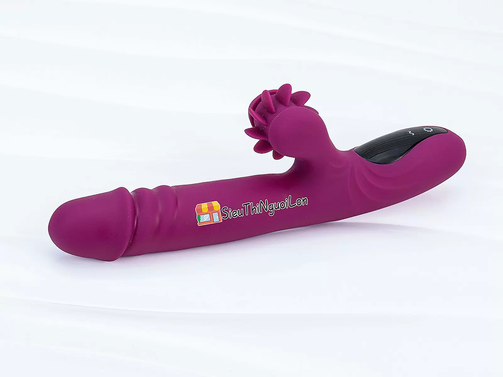 Máy massage Yeain Vibrators xoay – thụt – rung – liếm – sưởi ấm cảm ứng