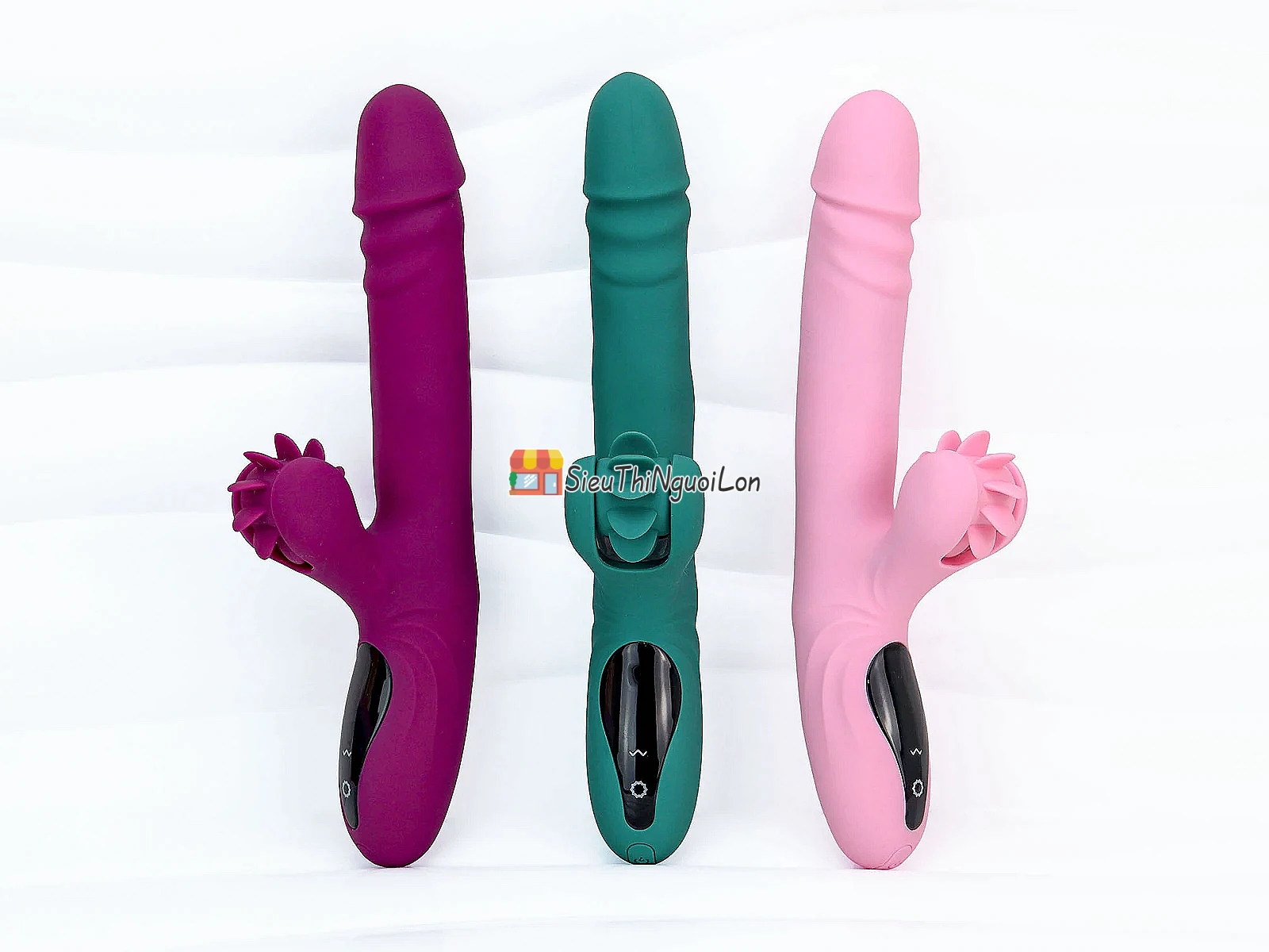 Máy massage Yeain Vibrators xoay – thụt – rung – liếm – sưởi ấm cảm ứng