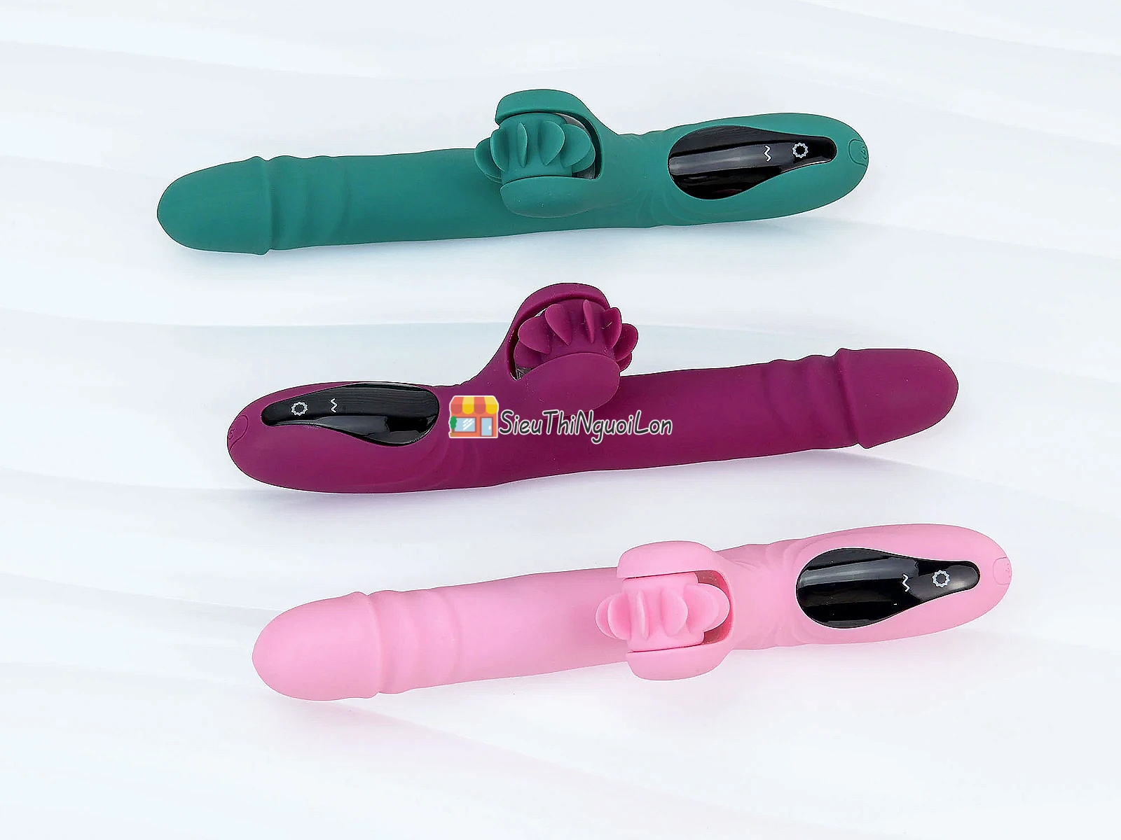 Máy massage Yeain Vibrators xoay – thụt – rung – liếm – sưởi ấm cảm ứng