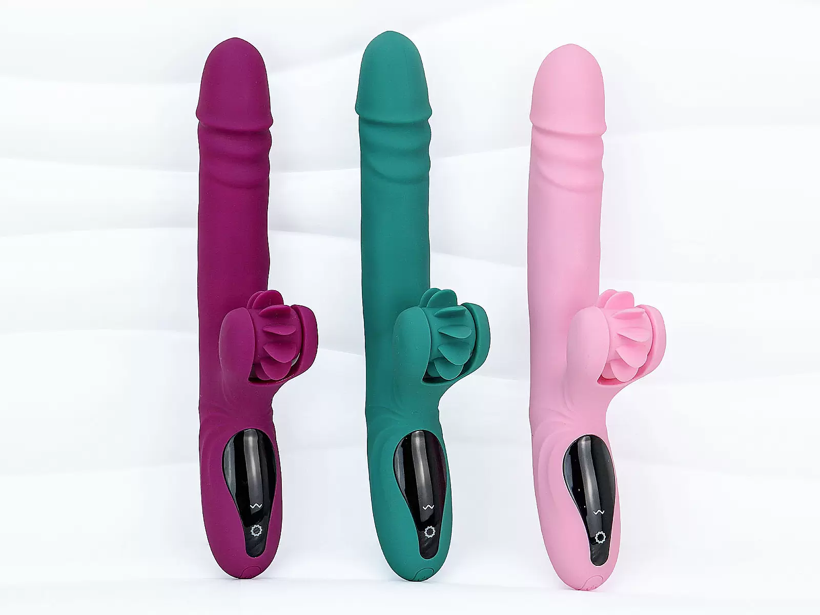Máy massage Yeain Vibrators xoay – thụt – rung – liếm – sưởi ấm cảm ứng