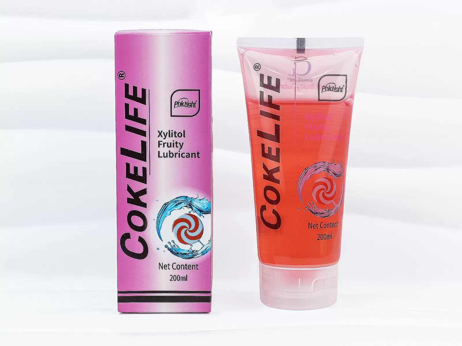Gel b&ocirc;i trơn hương kẹo COKELIFE Xylitol Fruity Lubricant 200ml