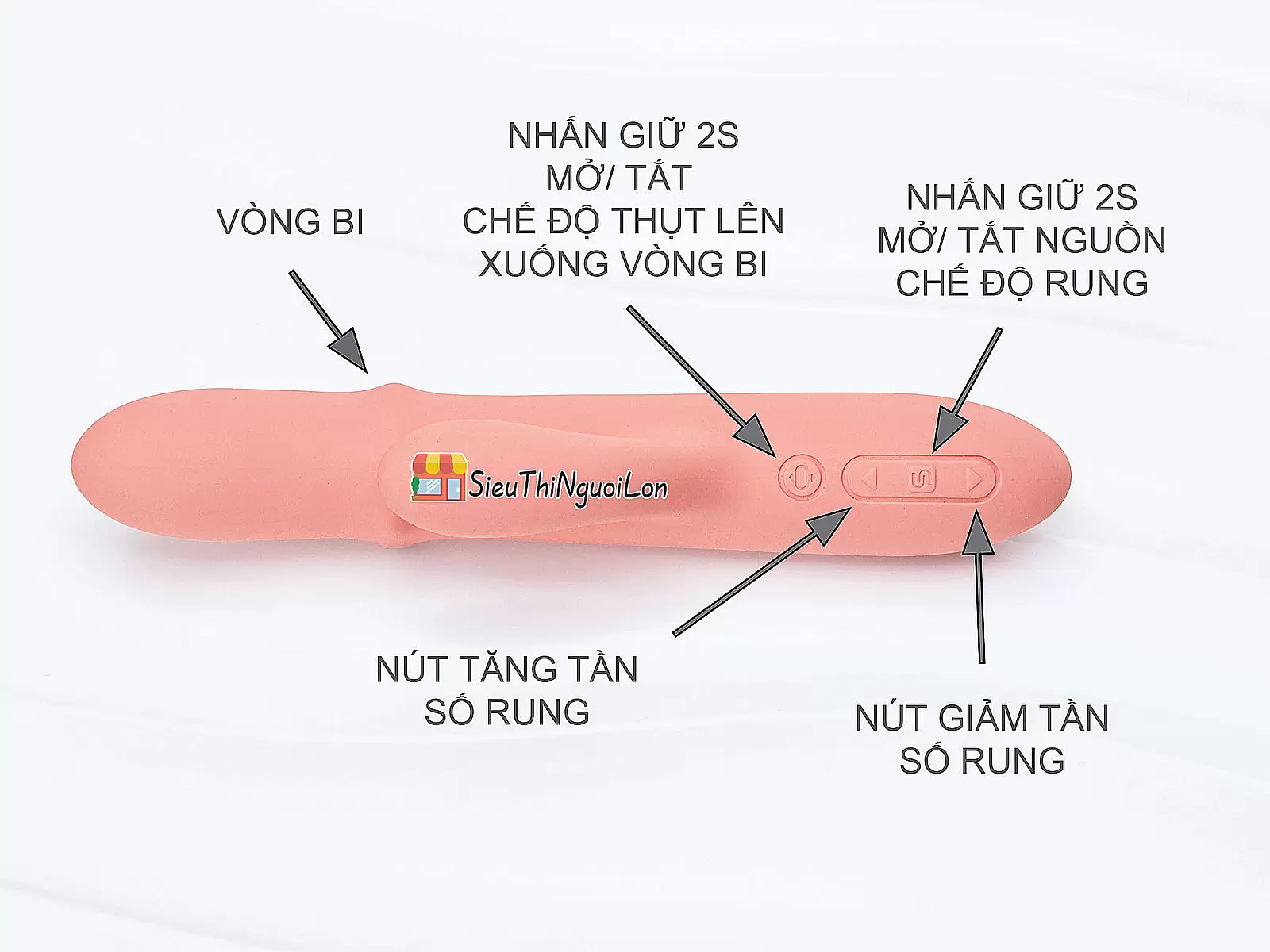 Dương vật giả rung chạy bi đa năng Svakom Mora Neo điều khiển từ xa toàn cầu