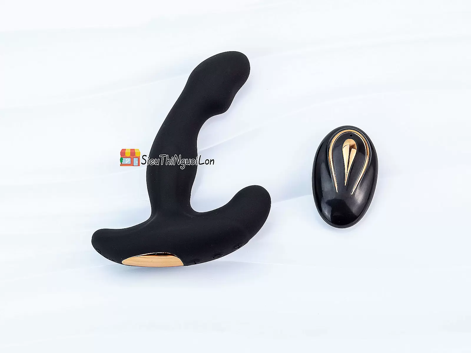 Máy mát xa kích hậu đầu dương vật giả Love điều khiển từ xa