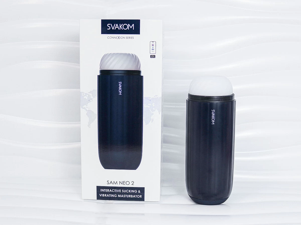 Máy thủ dâm âm đạo giả tự động Svakom Sam Neo 2