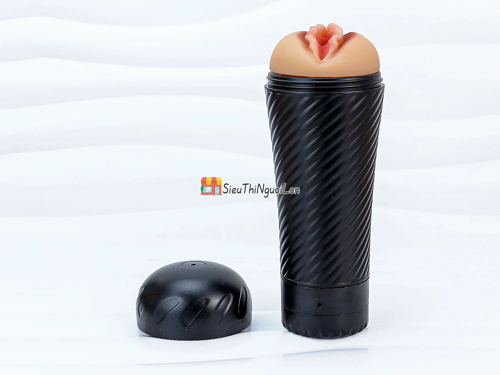 Âm đạo giả đèn pin Pink Pussy có rung