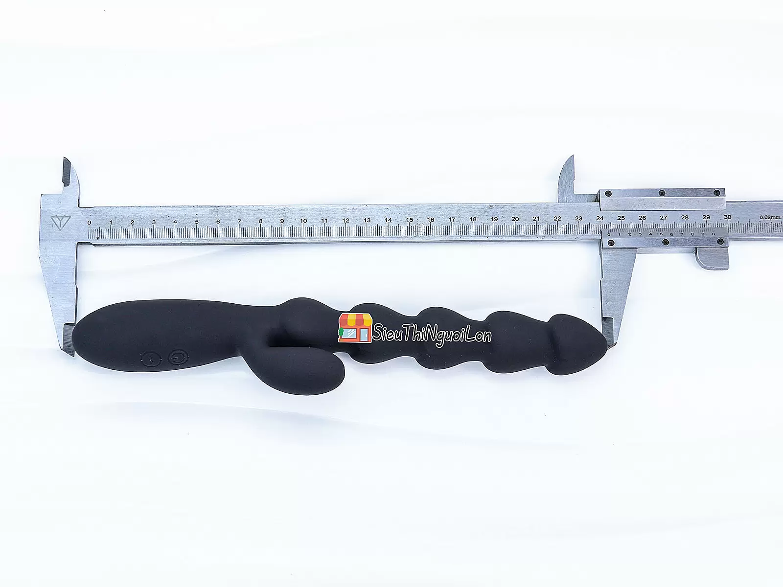 Máy rung massage Threaded hậu môn 2 nhánh pin sạc