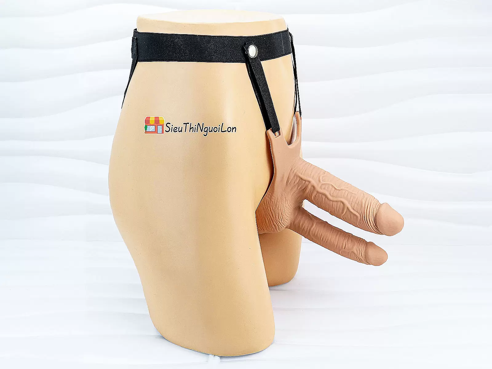 Dương vật giả có dây đeo 2 đầu LONG LOVE