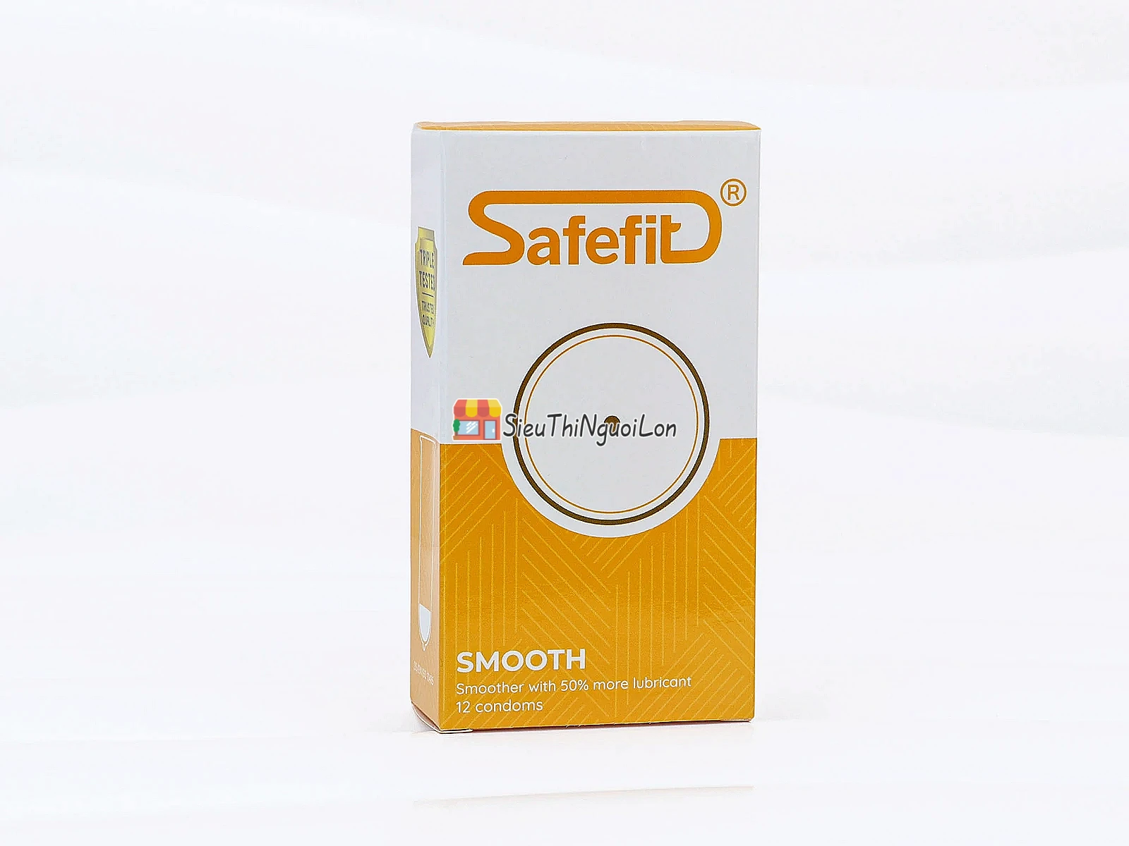 Bao cao su Safefit Smooth bôi trơn nhiều hơn, cảm giác thoải mái