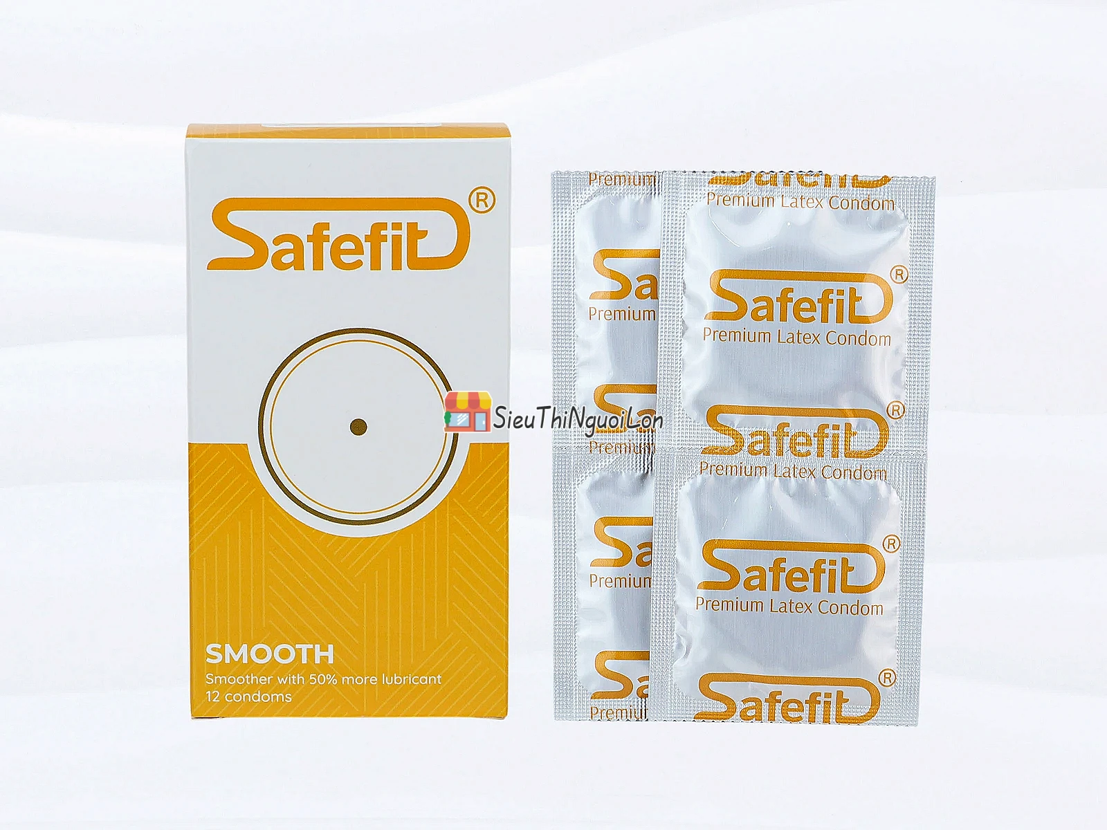 Bao cao su Safefit Smooth bôi trơn nhiều hơn, cảm giác thoải mái