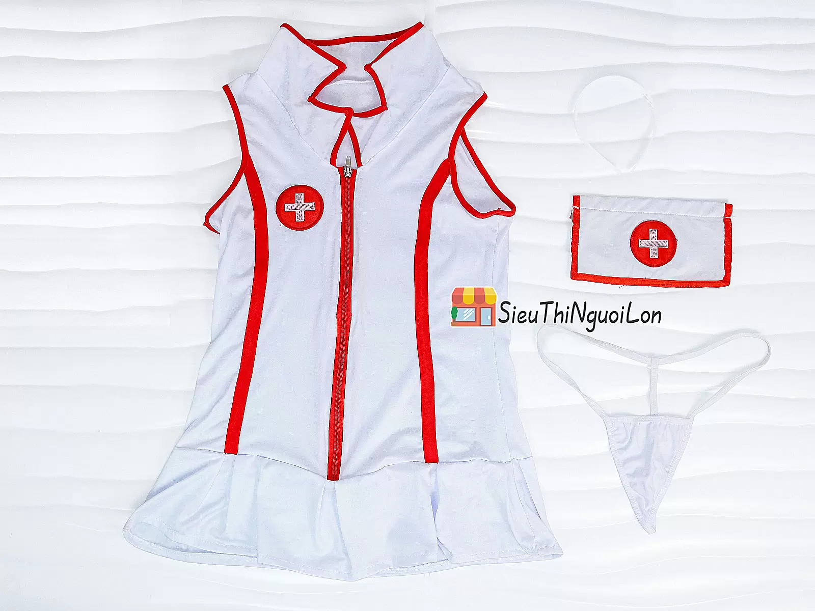 Bộ đồ chơi bạo dâm y tá quyến rũ