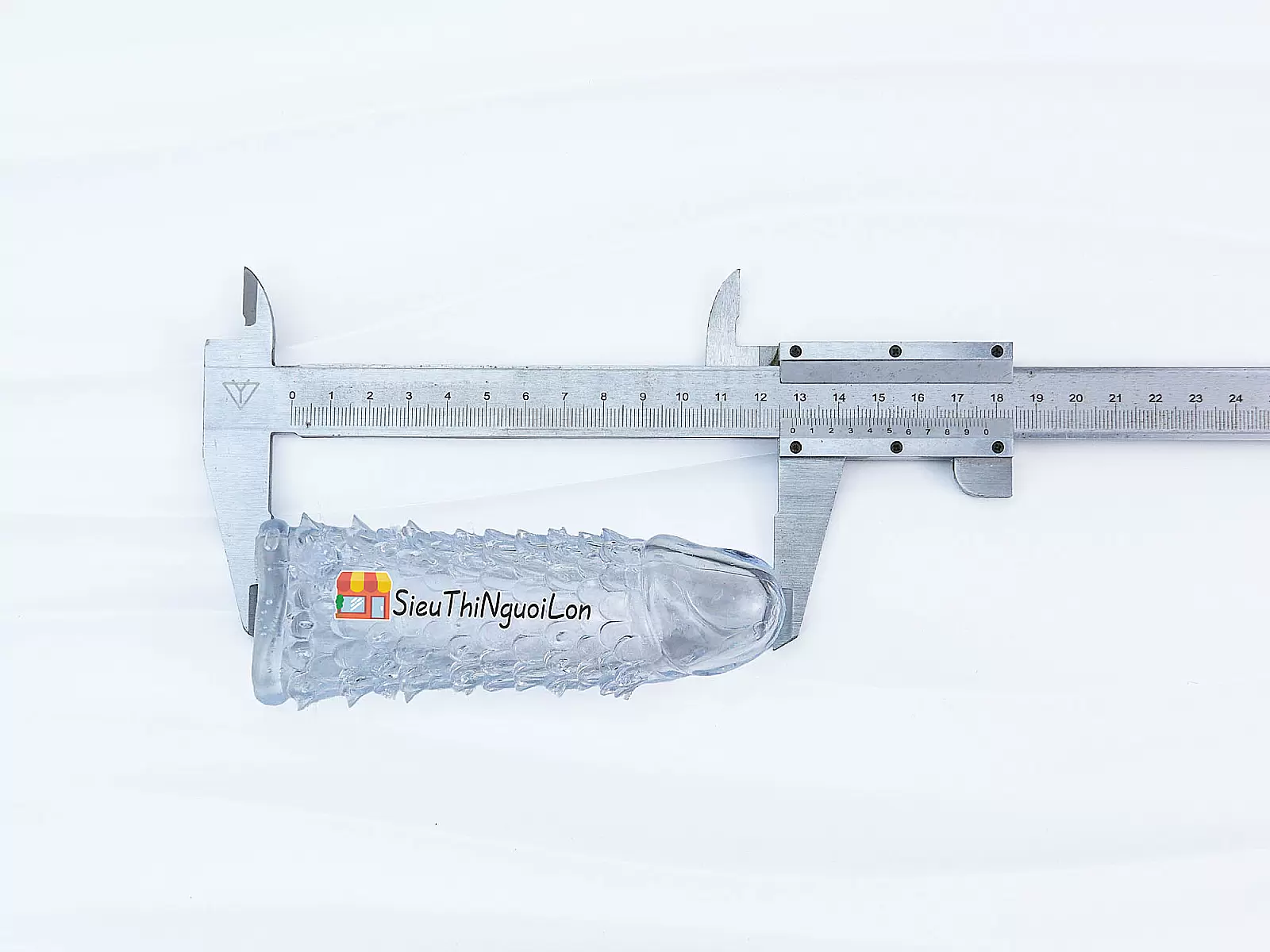 Bao cao su đôn dên tăng kích thước gai nhọn trong suốt BCDC