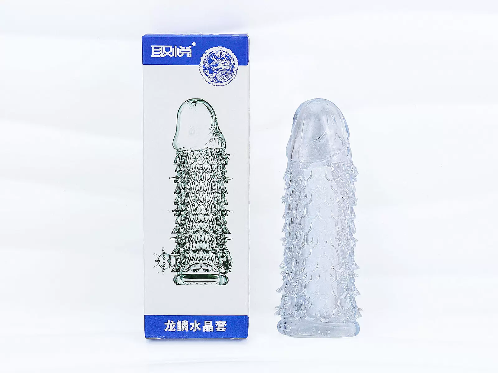 Bao cao su đôn dên tăng kích thước gai nhọn trong suốt BCDC