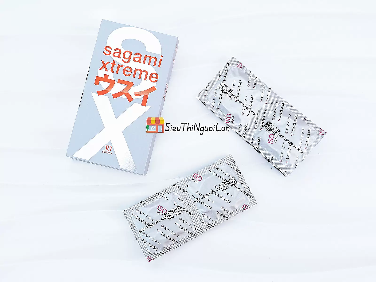 Bao cao su Sagami hộp 10 bao