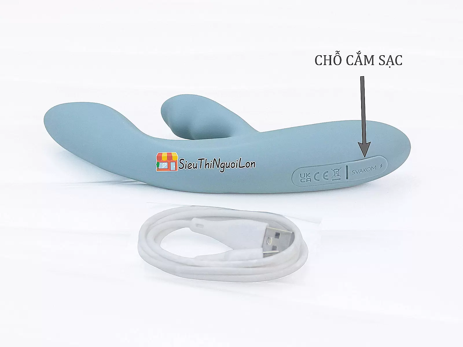 Máy massage điểm G Svakom Chika rung phát nhiệt ấm nóng