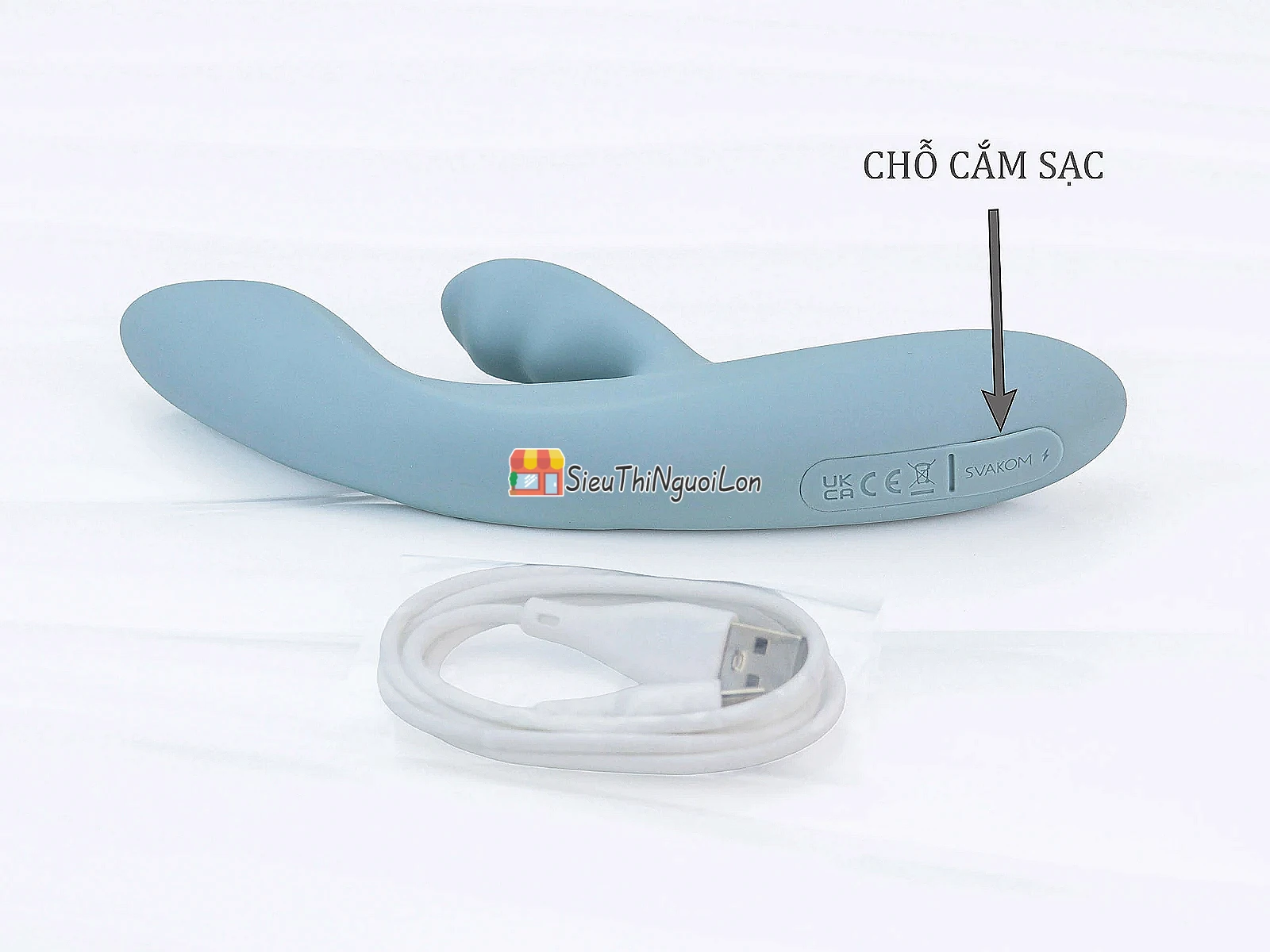 Máy massage điểm G Svakom Chika rung phát nhiệt ấm nóng