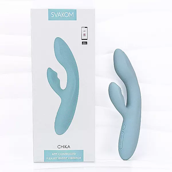 Máy massage điểm G Svakom Chika rung phát nhiệt ấm nóng