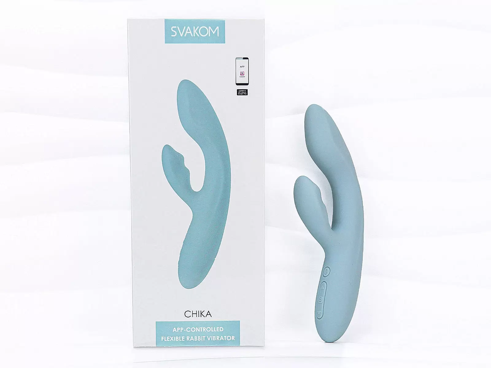 Máy massage điểm G Svakom Chika rung phát nhiệt ấm nóng