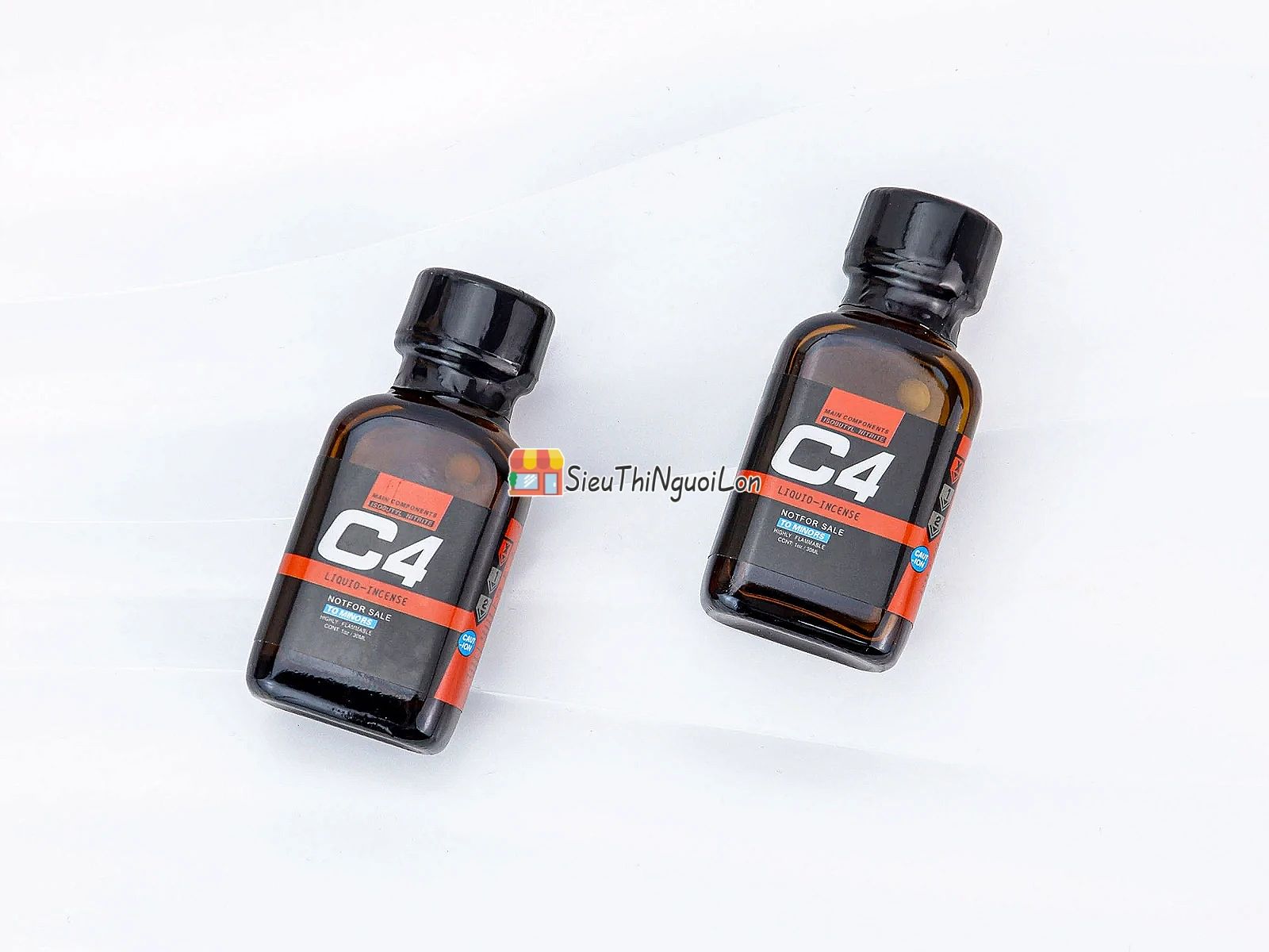 Chai hít C4 Liquid Incense Red 30ml tăng cảm giác khoái cảm