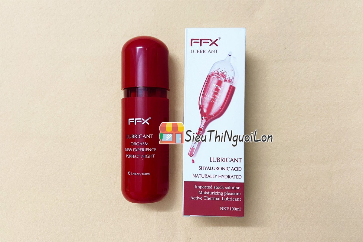 Gel bôi trơn FFX ấm nóng tăng khoái cảm cặp đôi 1