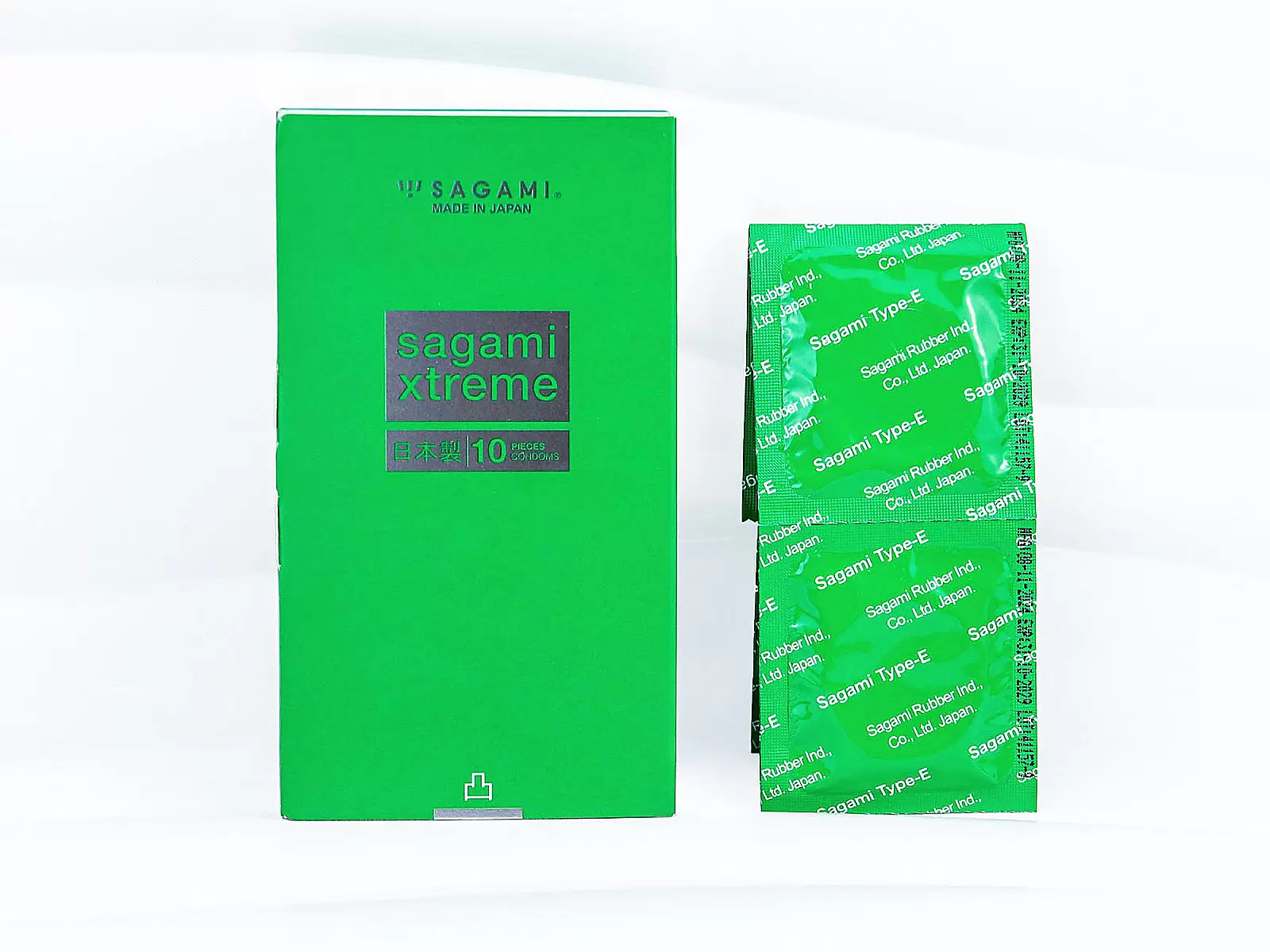 Bao cao su có gai Nhật Bản Sagami Xtreme Green 10 bao