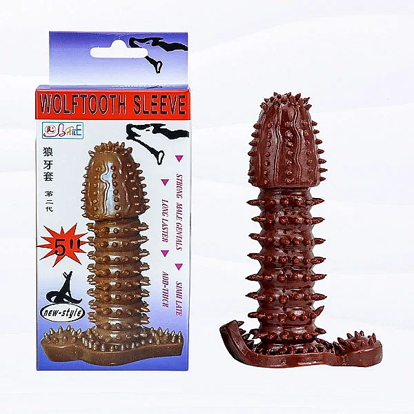 Bao cao su đôn gai siêu mềm Wolftooth Sleeve