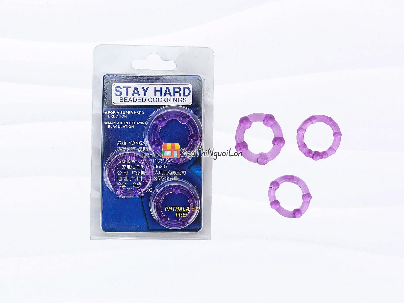Vòng bi đeo dương vật Stay Hard