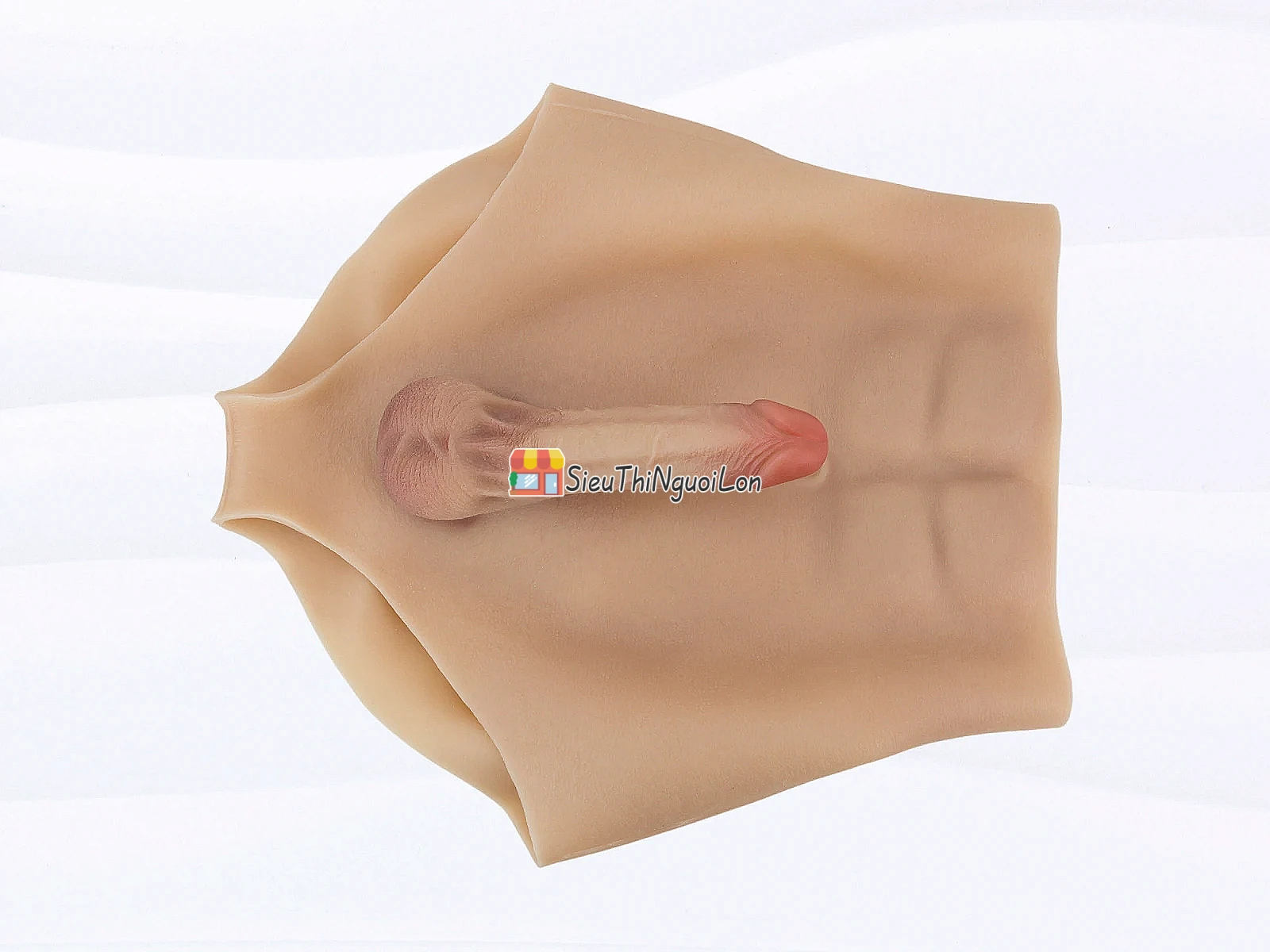 Quần dương vật giả size nhỏ đặc ruột siêu mềm có múi