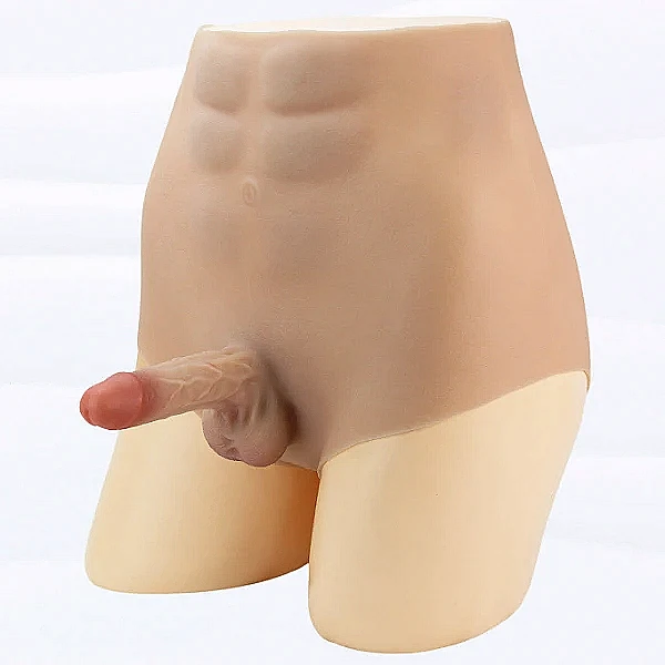 Quần dương vật giả size nhỏ đặc ruột siêu mềm có múi