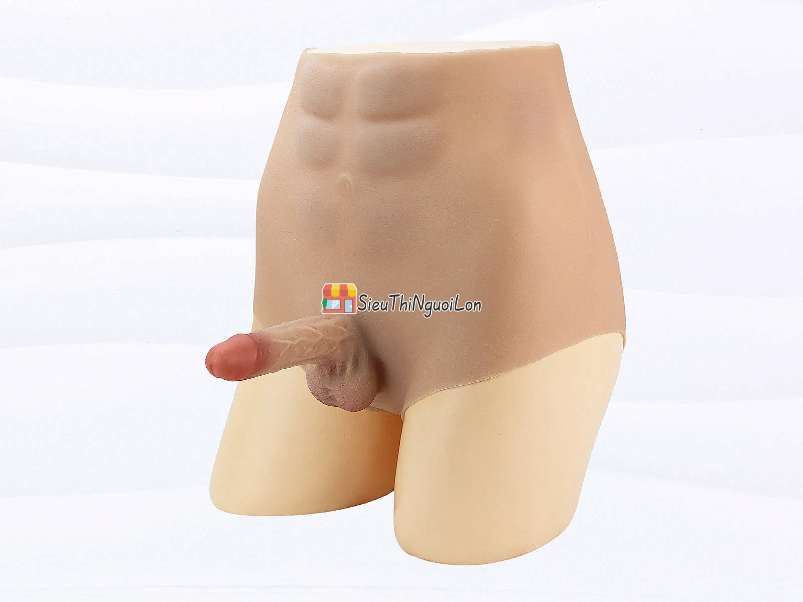 Quần dương vật giả size nhỏ đặc ruột siêu mềm có múi