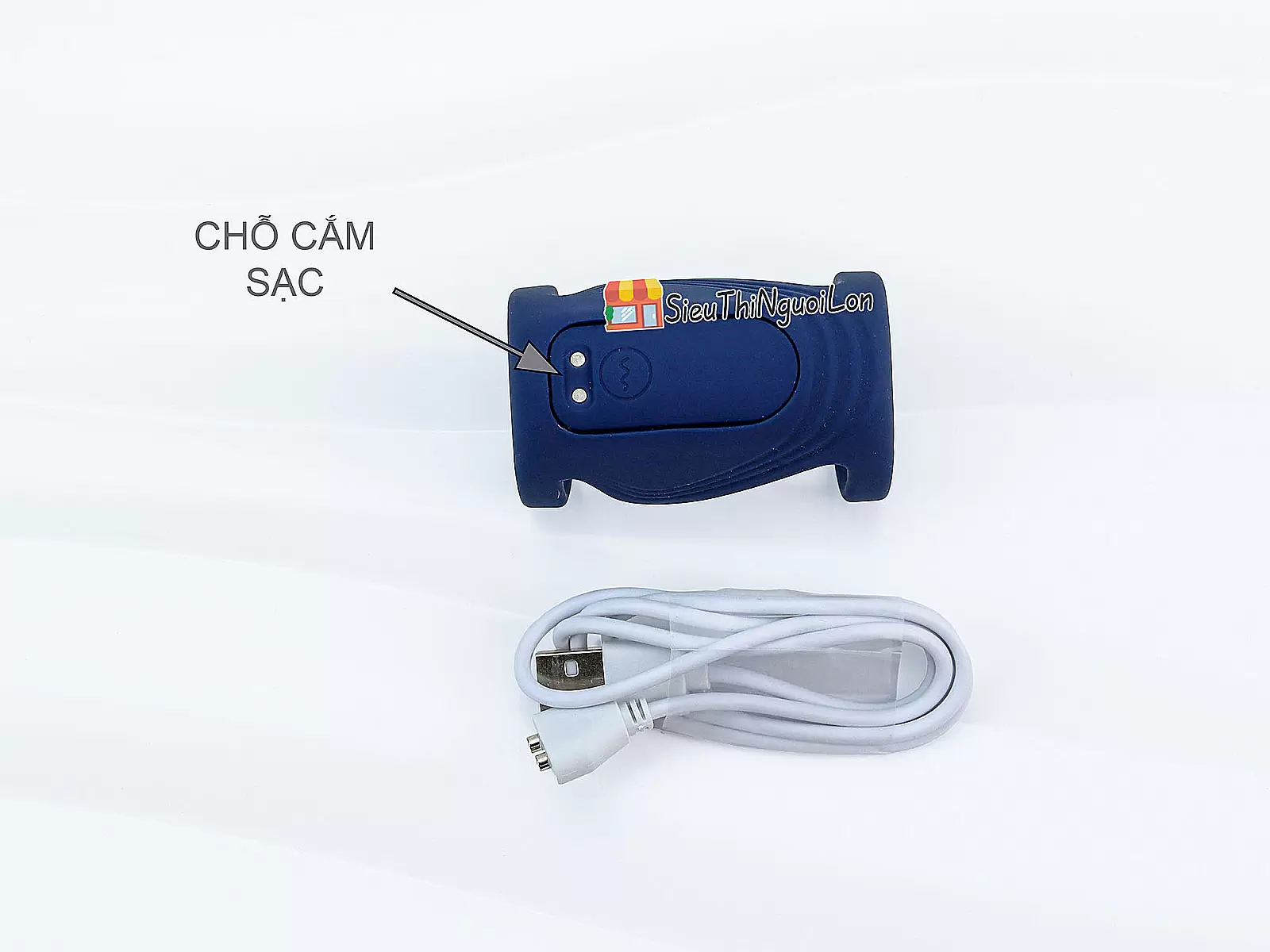 Vòng đeo dương vật Bicyclic Ring kèm điều khiển từ xa