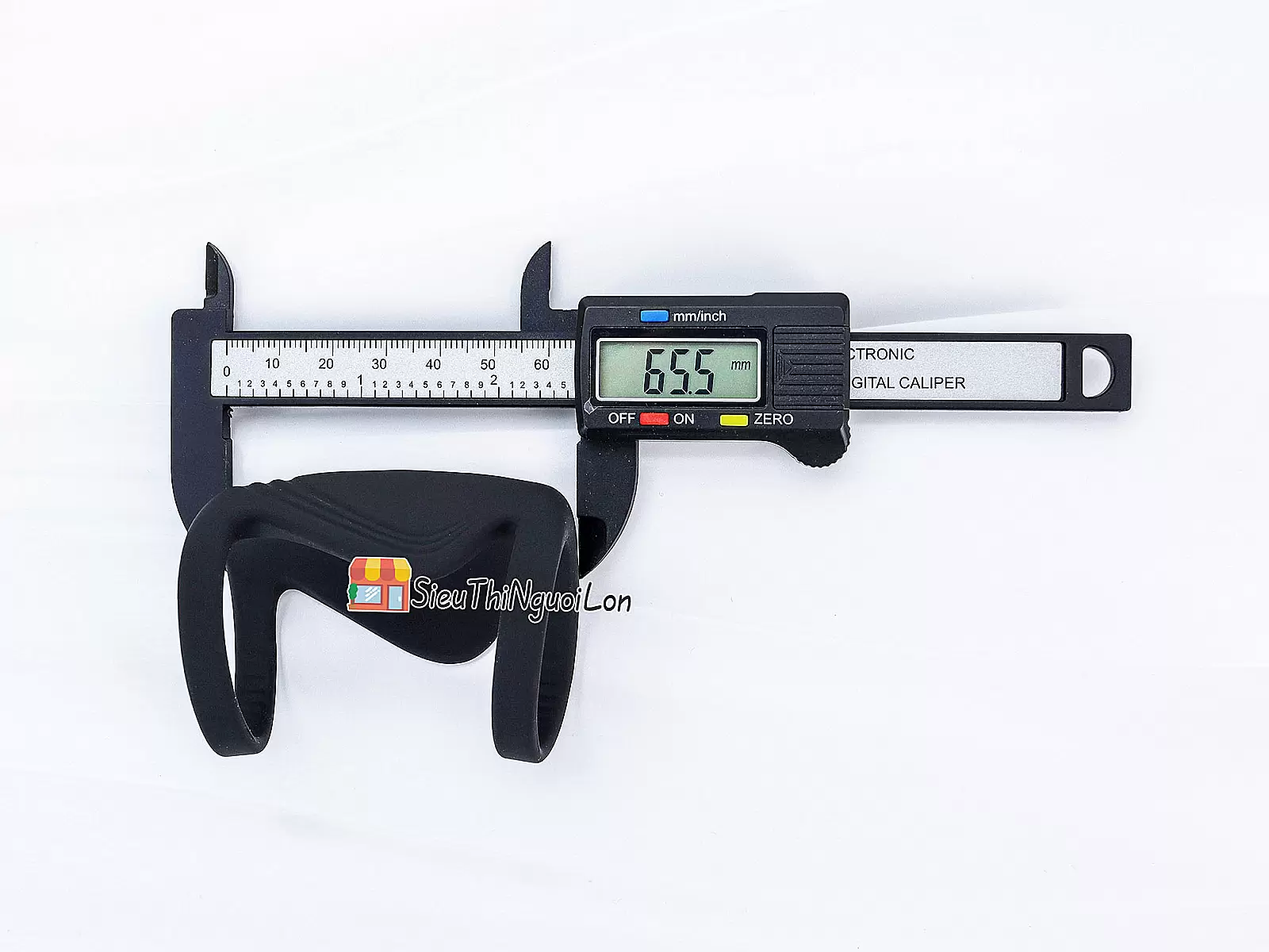 Vòng đeo dương vật Bicyclic Ring kèm điều khiển từ xa (không kèm dương vật giả)