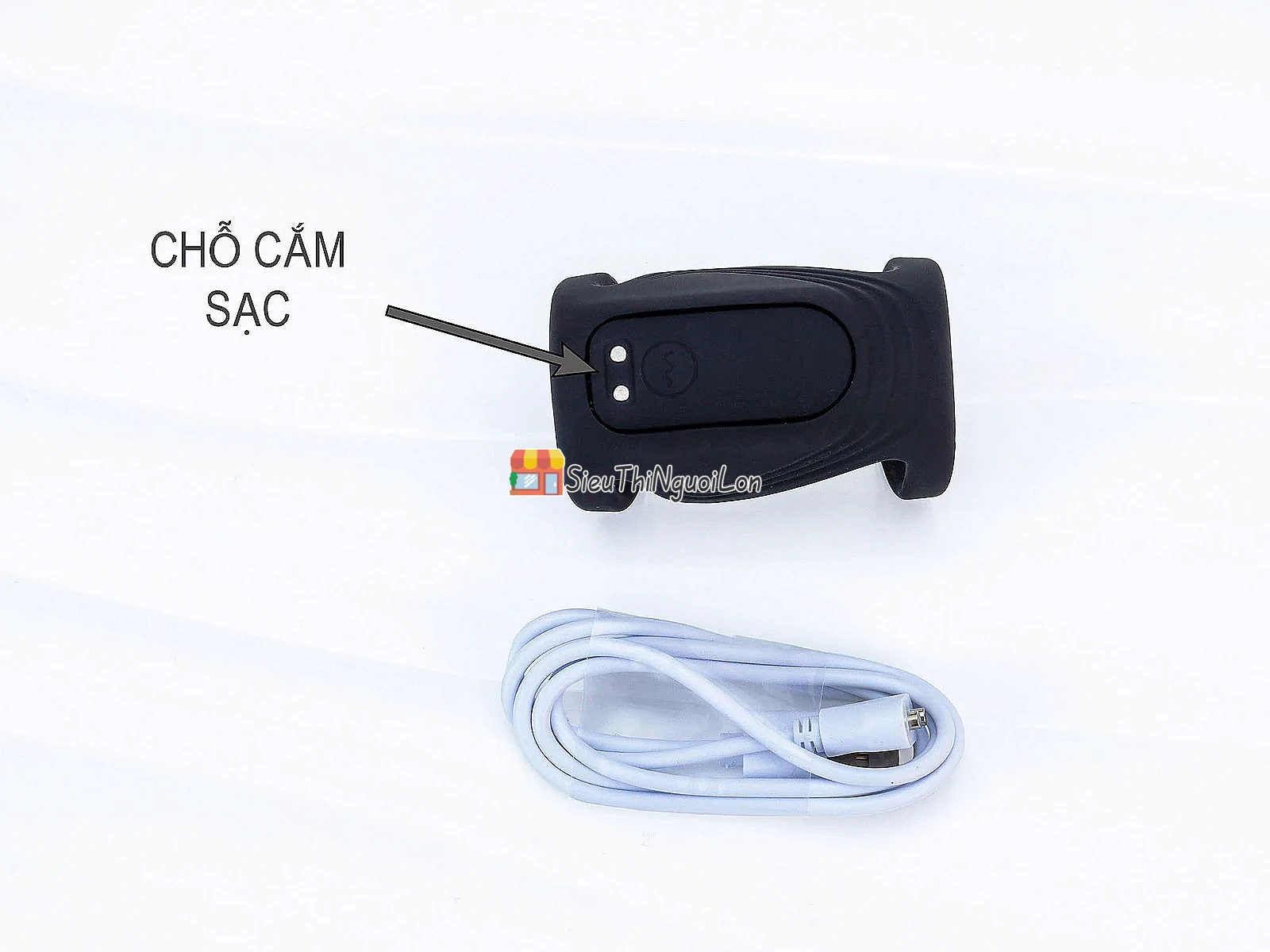 Vòng đeo dương vật Bicyclic Ring kèm điều khiển từ xa (không kèm dương vật giả)