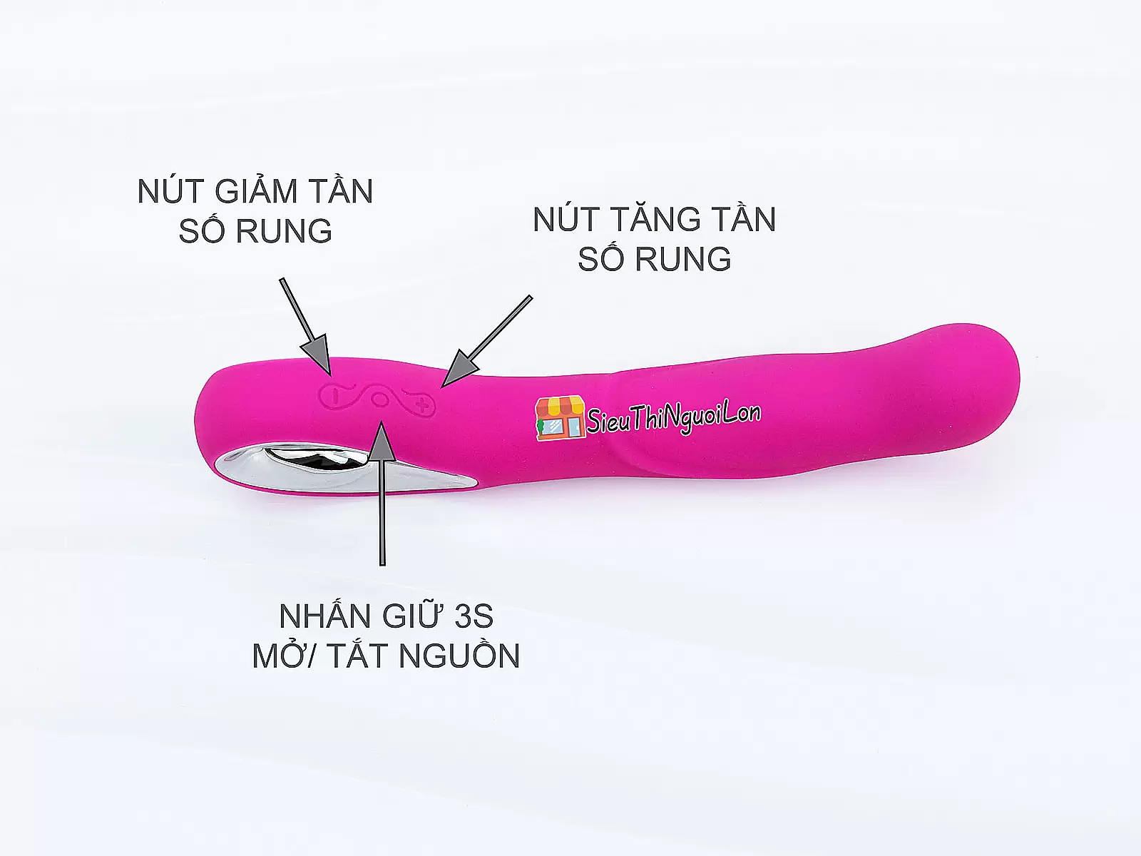 Máy mát xa điểm G rung kích thích Anna pin sạc